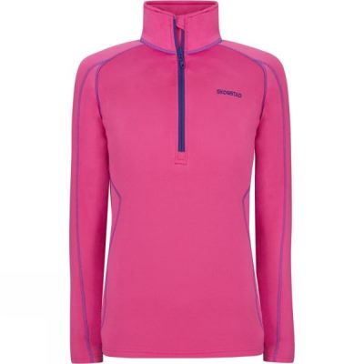 Top Skogstad Fannaraken Zip Mujer Rosas - Chile HUF754806